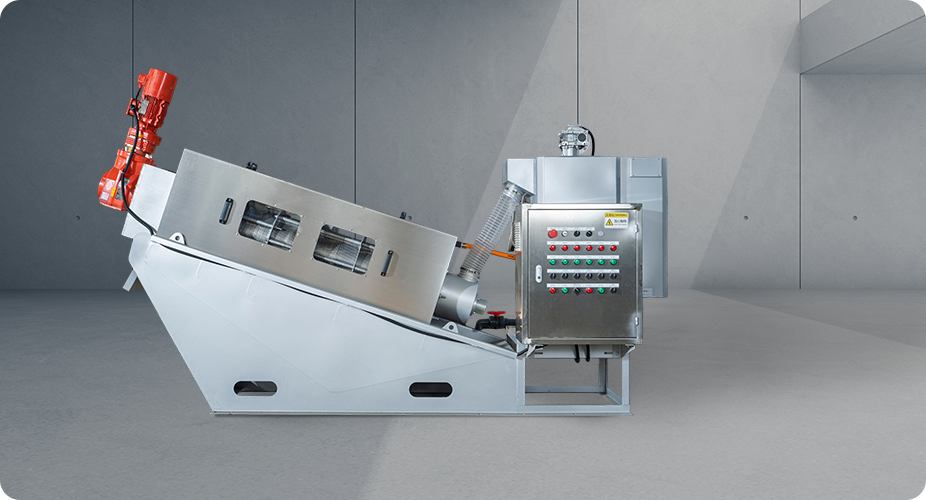 Машина для обезвоживания шлама